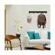thumbnail image 3 of Perchero de pared de aluminio Space, 5 ganchos antiarañazos para abrigos, bufandas, toallas, mochilas, diseño versátil para entrada, dormitorio, baño, ligero, resistente a la decoloración, resistente, 3 of 4
