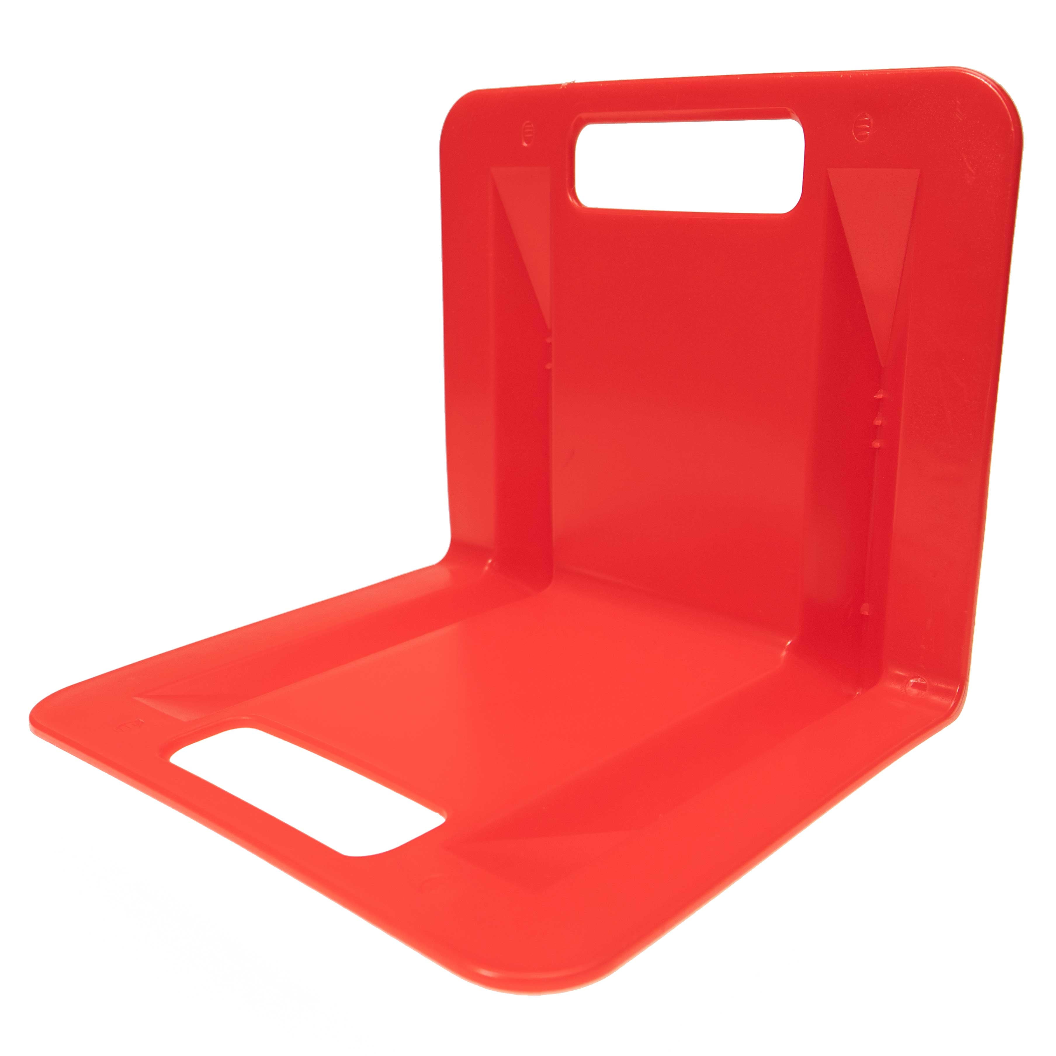 10" Plastic Corner Guard w/ 4-1/2" Slot For Strap (9" x 9" x 10") -