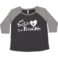 thumbnail image 3 of Inktastic Bestie Frenchie Women's Plus Size T-Shirt, 3 of 5