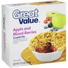 Great Value: Apple And Mixed Berries Crumb Pie, 17.6 Oz