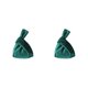 thumbnail image 1 of Minnieouse Bolso de muñeca con nudo de terciopelo Retro y de moda para mujer, monedero portátil de estilo elegante, verde negruzco verde negruzco 2piezas, 1 of 6