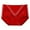 01_Red, variant on HNMKIU Women Panties Mid Waist Comfortable and Breathable Underwear with Solid Fashion Lace Design Underwear for Women 01_Beige,L