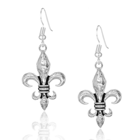 BESHEEK Blue Turquoise & Sterling Silver Filigree Bali Cone Drop Earrings | Hypoallergenic Boho Beach Gala Wedding Style Fashion Earrings