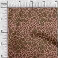 thumbnail image 1 of oneOone Cotton Poplin Twill Dusty Rose Fabric Giraffe Animal Skin Fabric For Sewing Printed Craft Fabric By The Yard 56 Inch Wide, 1 of 4