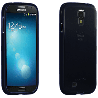 peddelen groot duidelijk Verizon High Gloss Silicone Case for Samsung Galaxy S4 – Black - Walmart.com