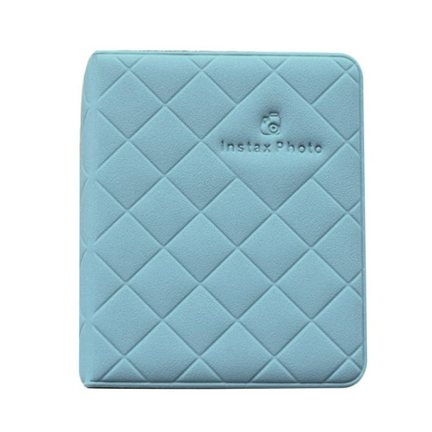 Minnieouse 3 pulgadas tarjeta de identificación boletos paquete almacenamiento álbum de fotos álbumes de fotografía para Mini imagen instantánea Carteras cielo azul Minnieouse BB6624-08