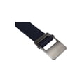 thumbnail image 2 of INSPIRE CHIC Unisex Canvas Web Belt with Metal Slide Buckle Width 1 1/2" Navy Blue - Flat Buckle, 2 of 5