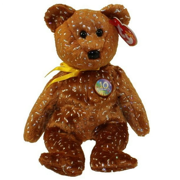 TY Beanie Baby - DECADE the Bear (Brown Version) (8.5 inch) Plush