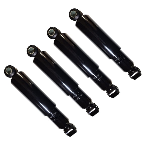 4 PCS TORQUE Heavy Duty Shock Absorber for HENDRICKSON Intraax, Vantraax, CUSH, RIDEWELL, TRAILMOBILE, UTILITY Suspension Systems Replacement For Gabriel 85000, Monroe 65416 (4 x TR85000)