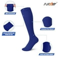 thumbnail image 6 of Kids Soccer Socks with Shin Guards Arm Sleeves for Youth Teens Soccer Protection Defender Gear for 4-16 Years Old Girls Boys, 6 of 7