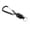 Black, variant on Kiplyki Flying Fish Solid Magnetic Buckle Landing Net Release Holder Carabiner Tackle