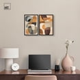 thumbnail image 3 of Serene Modern Abstract Duo Canvas Print Boho Wall Decor by Art Remedy, Black Frame, 10 x 15, 3 of 6