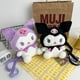 thumbnail image 2 of Bolsa de felpa Kawaii Sanrio Kuromi My Melody Cinnamoroll Plushi, mochilas para niñas, juguetes de Anime, bolsos de peluche, regalos de cumpleaños para mujeres, 2 of 4