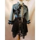 thumbnail image 2 of Chaqueta vaquera con agujeros y bordes deshilachados con encaje y flores para mujer, estilo informal, de manga larga, para verano, 2024, 2 of 4