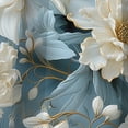 thumbnail image 4 of Designart "Ethereal Flourishing Rococo VIII" Floral Blackout Curtain Panels, 4 of 4