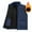 W8-Dark Blue, variant on Men's Winter Fleece Vest Mock-Neck Sleeveless Jacket Winter Warm Loose Fit Zipper Outerwear Vests with Pockets Quilted Cargo Vest for Running Golf Hiking Travel,Black 2XL