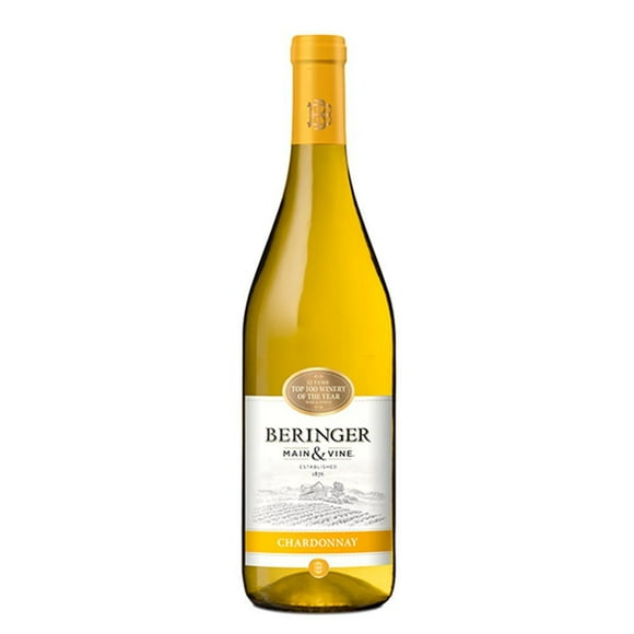 Pack de 4 Vino Blanco Beringer Mv Chardonnay 750 ml