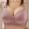 thumbnail image 2 of XMMSWDLA Soft Sleep Wirefree Bras for Women Full Coverage No Underwire Everyday Bras Comfortable Sports Bras Sports Bras Strapless Bra for Big Bust, 2 of 4