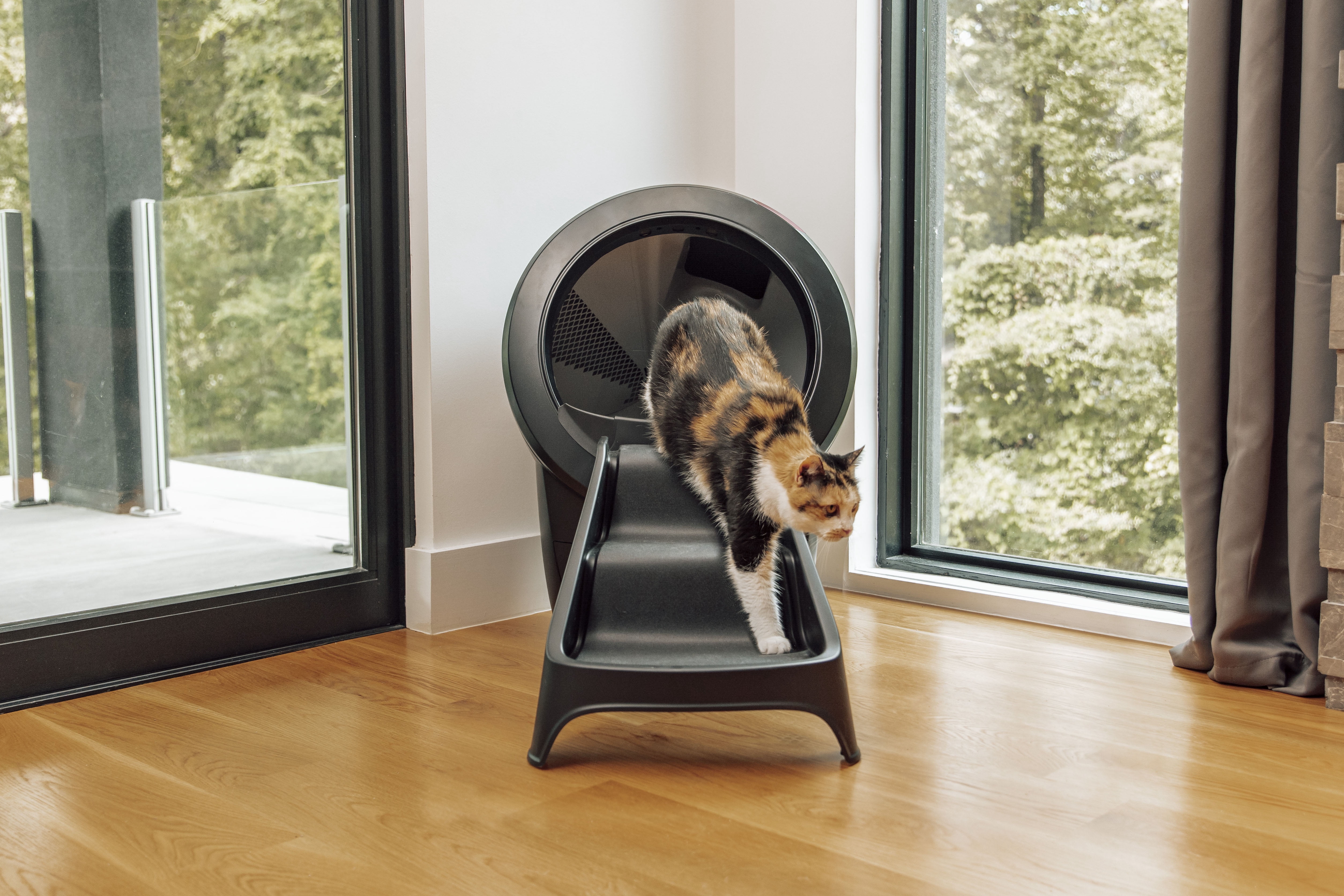 Litter-Robot 4 Ramp for Automatic Litter Box, White