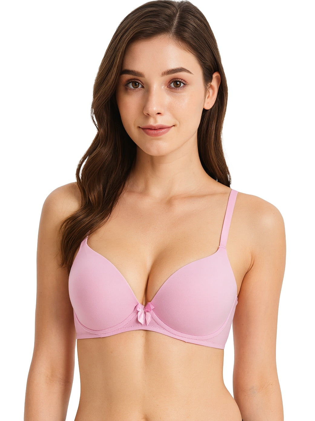6 Pieces Full Coverage Underwire Push Up Bras B C Cup Bra 34B