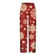 thumbnail image 4 of Pantalones largos para hombre, ropa de dormir para el hogar, pantalones de pierna recta con estampado fino, pantalones casuales para hombre, pantalones para hombre, 4 of 5