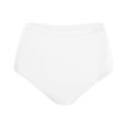 thumbnail image 4 of Conairie Womens Bikini Bottoms High Cut Tummy Control Swimsuit Ruched Scrunch Swim Bottom White M, 4 of 4