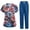 01-Pink, variant on Womens 4th of July V-Neck Scrub Set, 250th Anniversary USA 2-Piece Short Sleeve Top & Pants Medical Uniform with Multi Pockets, Stylish Workwear for Nurses & Caregivers 03-Royal Blue XL