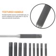 thumbnail image 5 of Punch Set,Punches Hand Pin Steel Punches Hand Pieces Roll Pin With Watchmakers Carpenters Roll Pin Punch 9 Pieces Roll Punch Set Steel Set Steel Punches Pin Tool With Yorten Huiop Punch 9, 5 of 7