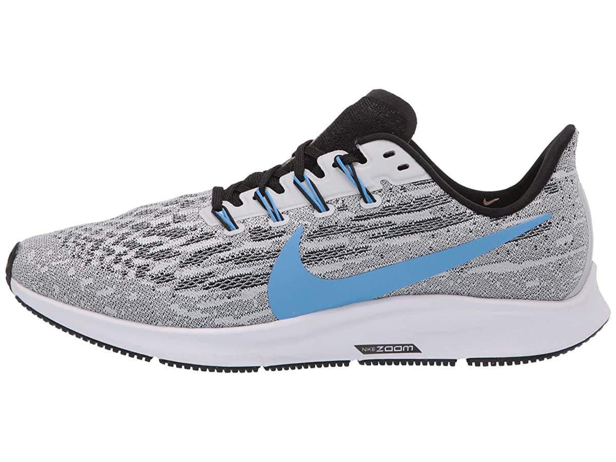 nike pegasus white and blue