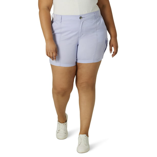 Lee Women's Plus Size Flex-to-Go Cargo Short - Walmart.com