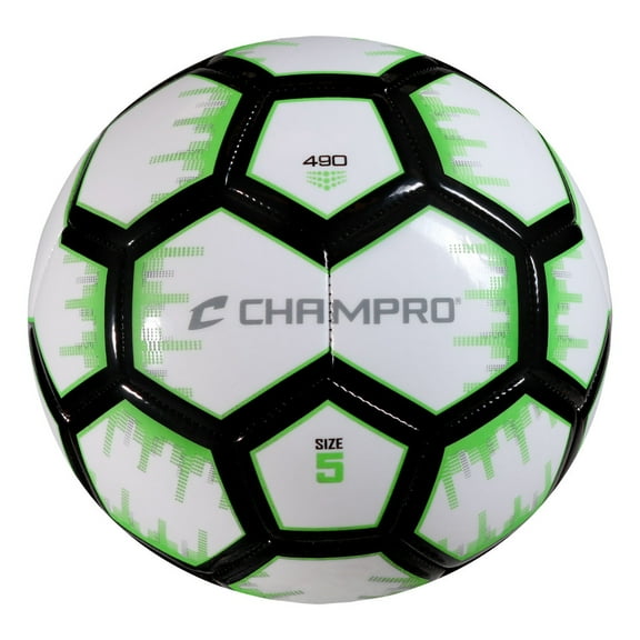 CHAMPRO Renegade Soccer Ball, Size 3, Optic Green