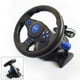 thumbnail image 3 of Volante de juego de carreras Simulador de pedales de volante de carreras de para juegos para PS3, doble Motor, súper agarre, 3 of 7