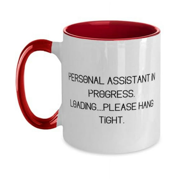 Useful Personal assistant Two Tone 11oz Mug, Personal..., Unique Idea Gifts for Friends from Coworkers, Birthday Unique Gifts, Funny personal assistant gifts gag gift, White elephant gift, Secret