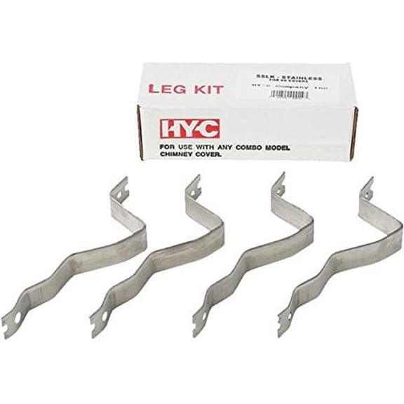 Hy-C Galvanized Stainless Steel Chimney Leg Kit
