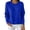 Blue, variant on Women's Merino Wool Sweater Fall Winter Long Sleeve Seamless Knit Crewneck Tops