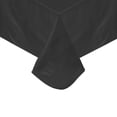 thumbnail image 4 of SpillGuard Flannel Backed Vinyl Tablecloth (52" x 90" Oblong) - Black, 4 of 8