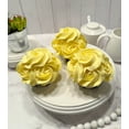 thumbnail image 3 of Fake Cupcake Yellow Rosette Prop Decoration Dezicakes, 3 of 9