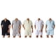 thumbnail image 5 of Sunloudy Conjunto de traje de 2 piezas para hombre, camisa de manga corta con cuello vuelto de color sólido + pantalones cortos para el verano Sunloudy  S/M/L/XL/XXL, 5 of 9
