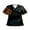 Black, variant on Easter Scrubs Tops for Women Nursing Uniform Tops T-Shirt V-Neck Short Si Mock Wrap Top Tee