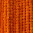 thumbnail image 1 of Guirnalda de caléndula artificial The Art Box, 10 unidades, 1,4 m, color naranja oscuro, 1 of 6