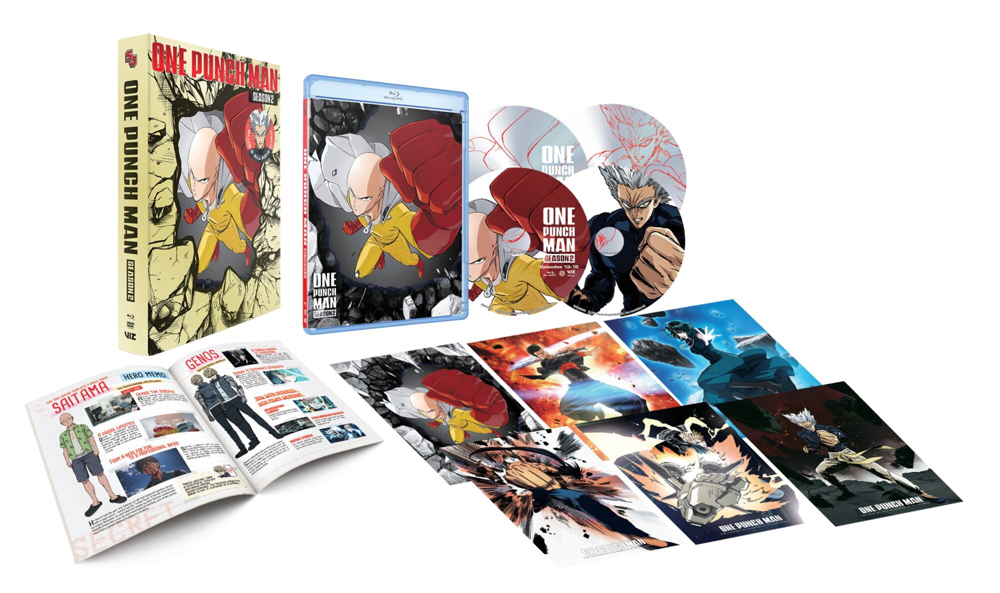 【中古】「非常に良い」One-Punch Man: Season 2 [Blu-ray] VIZ Media, One Punch Man Season 2 Blu-ray, Anime, TV-PG, Official