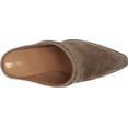 thumbnail image 5 of Sam Edelman Alison Desert Olive Pointed Toe Slip On Stacked Heel Leather Mules (Desert Olive, 5), 5 of 6