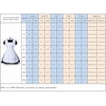 thumbnail image 5 of Conjunto de 6 piezas de delantal de sirvienta francesa Lolita de Anime japonés, disfraz de cosplay, guantes, sombreros y calcetines, 5 of 5