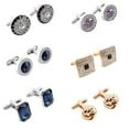 thumbnail image 7 of DESIGNICE Sleeve Button 1 Pair of Delicate Collar Button Fashion Cufflink Sleeve Button Stylish Cufflink, 7 of 7