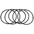 thumbnail image 3 of Fuji Spray 9720-5 Gaskets for 600cc/1000cc Gravity Cup, 5-Pack, 3 of 3