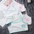 thumbnail image 1 of 4pcs/set Lace Cotton Young Girls Training Bra Kids Vest Teens Teenage Underwear Children Bras for 8 9 10 11 12 13 14 years old31 He Qiyong unisex, 1 of 1