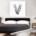 thumbnail image 2 of ARTCANVAS Tree Branches Alphabet Letter V Canvas Art Print - Size: 36" x 36" (0.75" Deep), 2 of 9