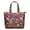 Pioneer Flower Floral-2, variant on Pioneer Flower Floral Print Pattern Travel Tote Bags for Women Carry On,Large Weekender Bags for Women Travel,Multi Functional Duffle Bag for Work,Shopping,Sports