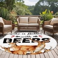 thumbnail image 4 of Round Rug 7Ft Washable Non-Slip, Deer Circle Area Rugs for Living Room Bedroom, Wildlife Animals Farmhouse Country Elk Indoor Floor Mats Carpet Runner for Home Decor Aesthetic, 4 of 8