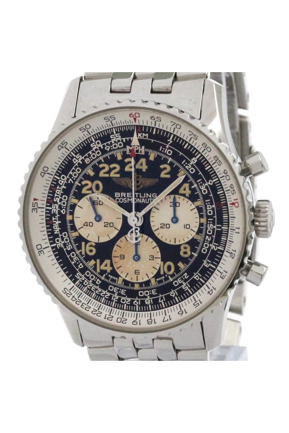 Pre-Owned BREITLING Navitimer Cosmonaute Hand-Winding Mens Watch A12023 Polished